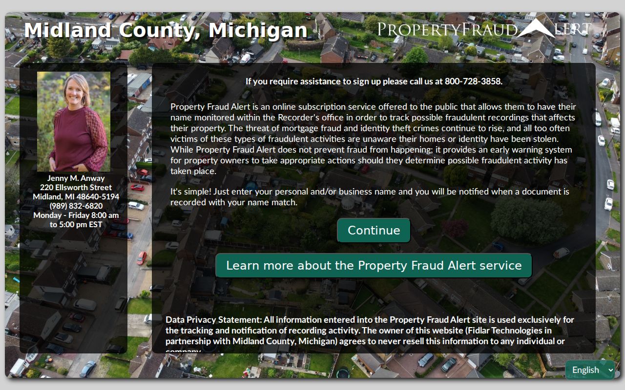 Midland neighbors county-linked property fraud alert research gap