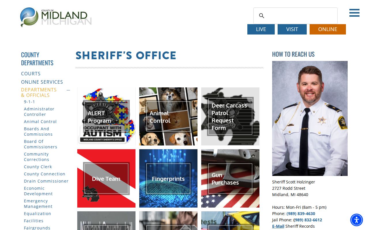 Midland neighbors Midland County Sheriff records source